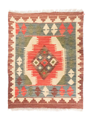 Tapis Kelim - Oriental - 90 x 60 cm - orange