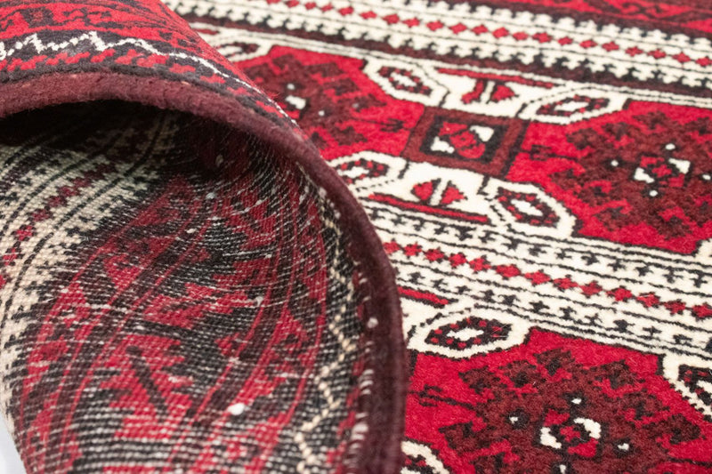 Belutsch Teppich 95 x 70 cm - rot