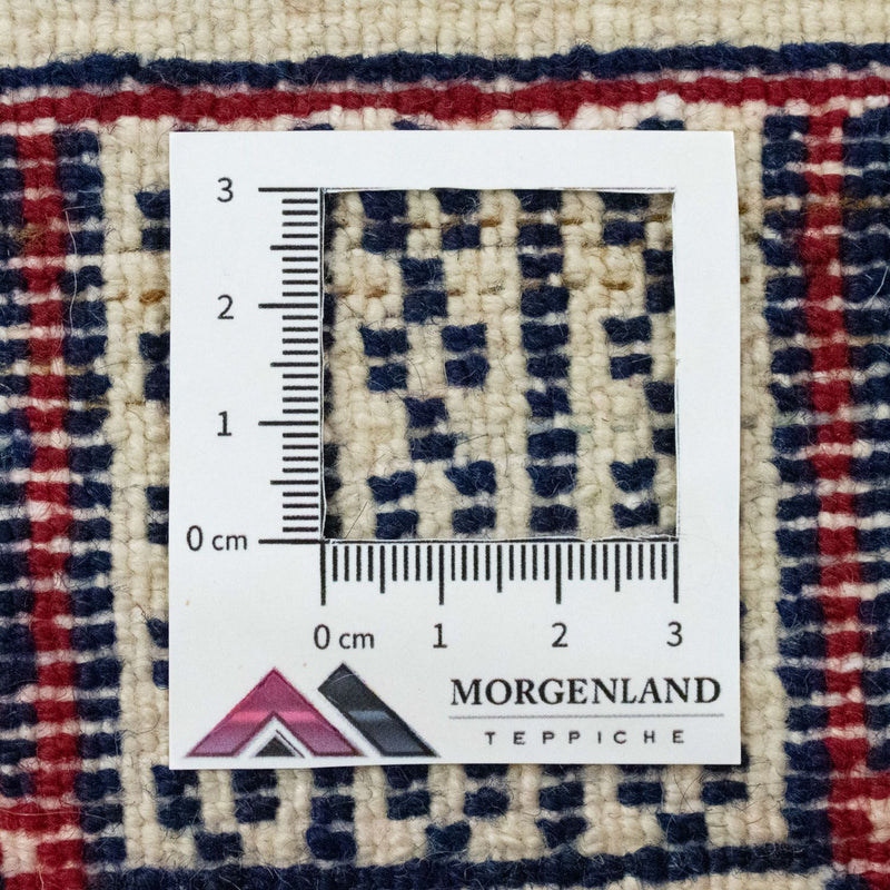 Tapis Turkaman - 90 x 62 cm - bleu