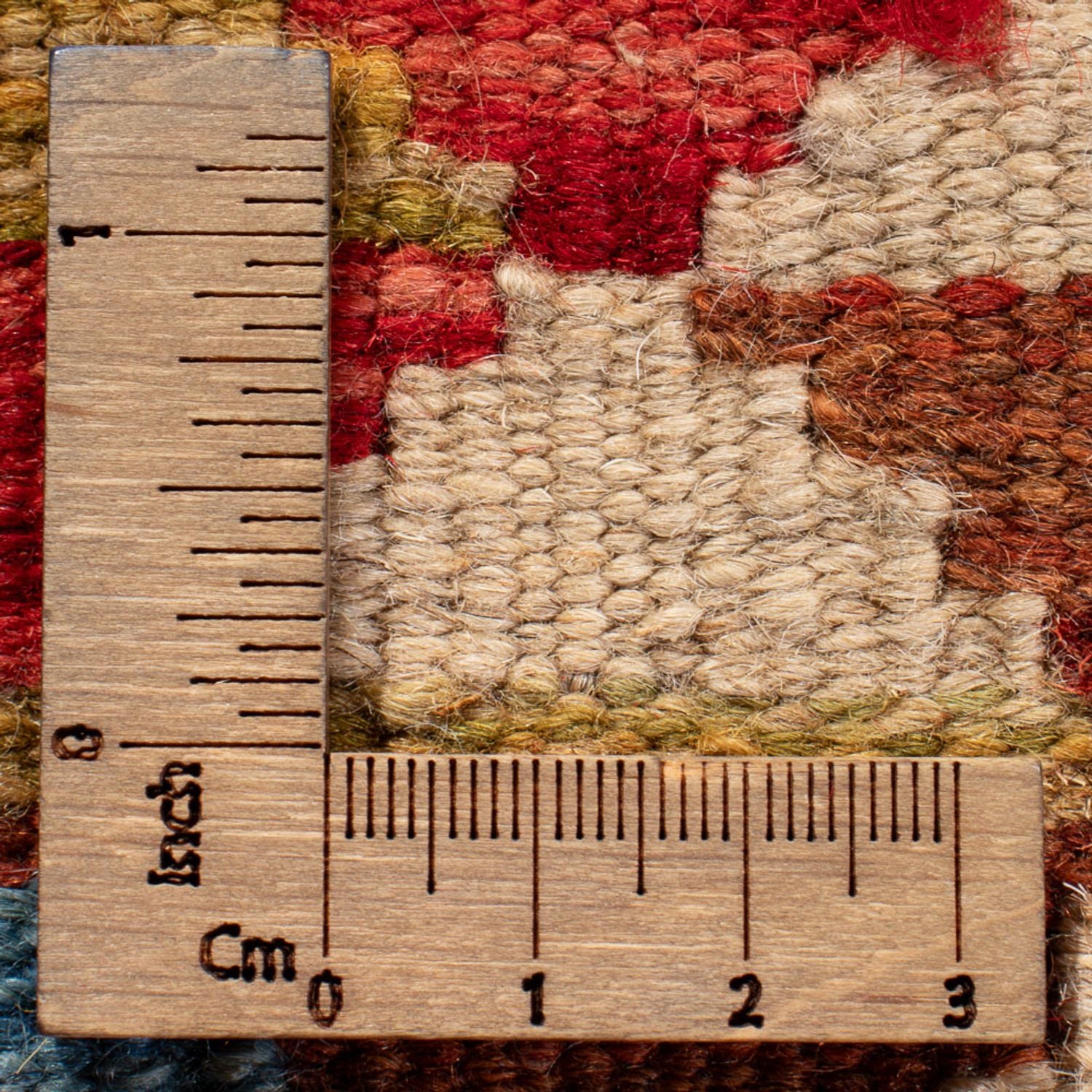 Tapis Kelim - Splash - 149 x 98 cm - multicolore