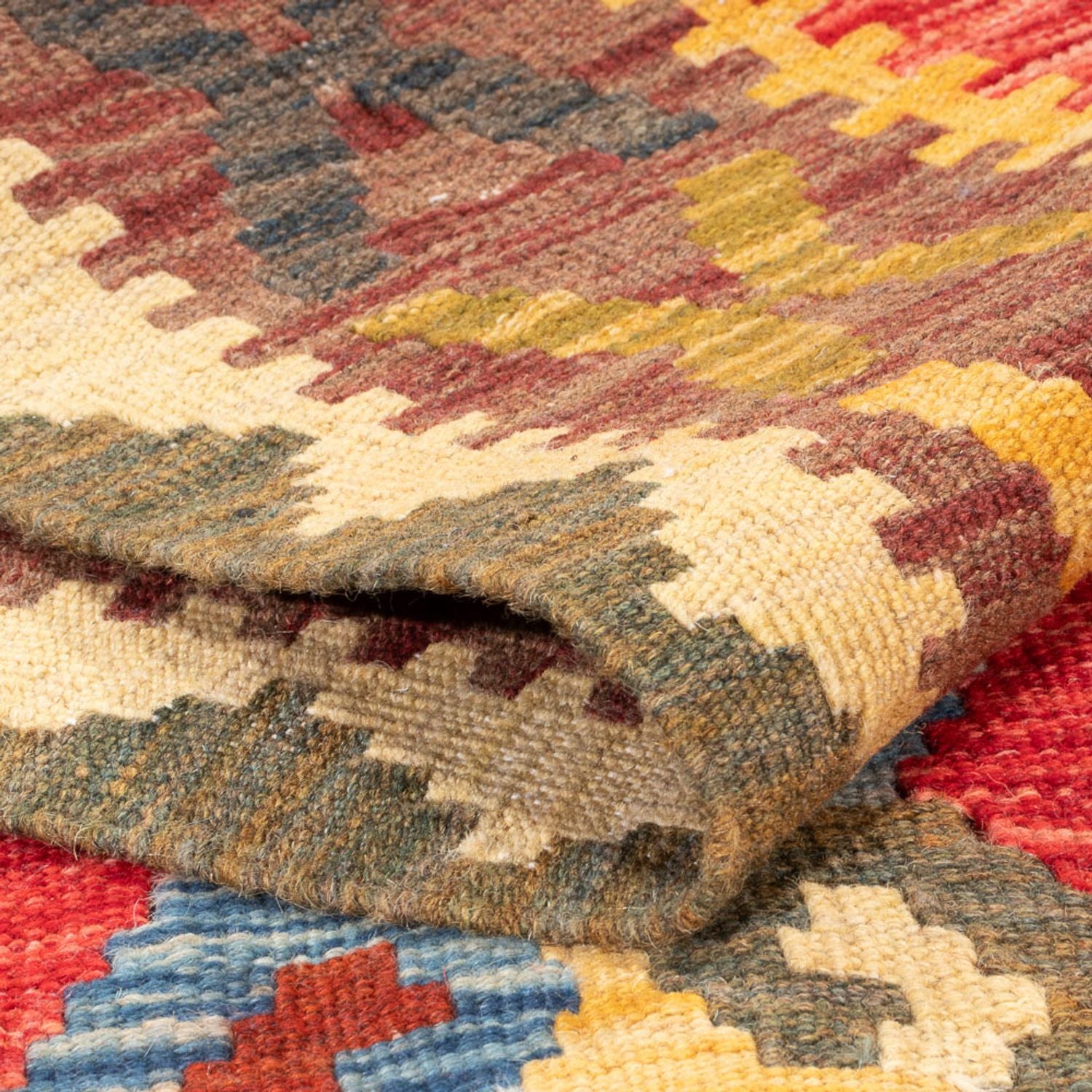 Tapis Kelim - Splash - 152 x 100 cm - multicolore