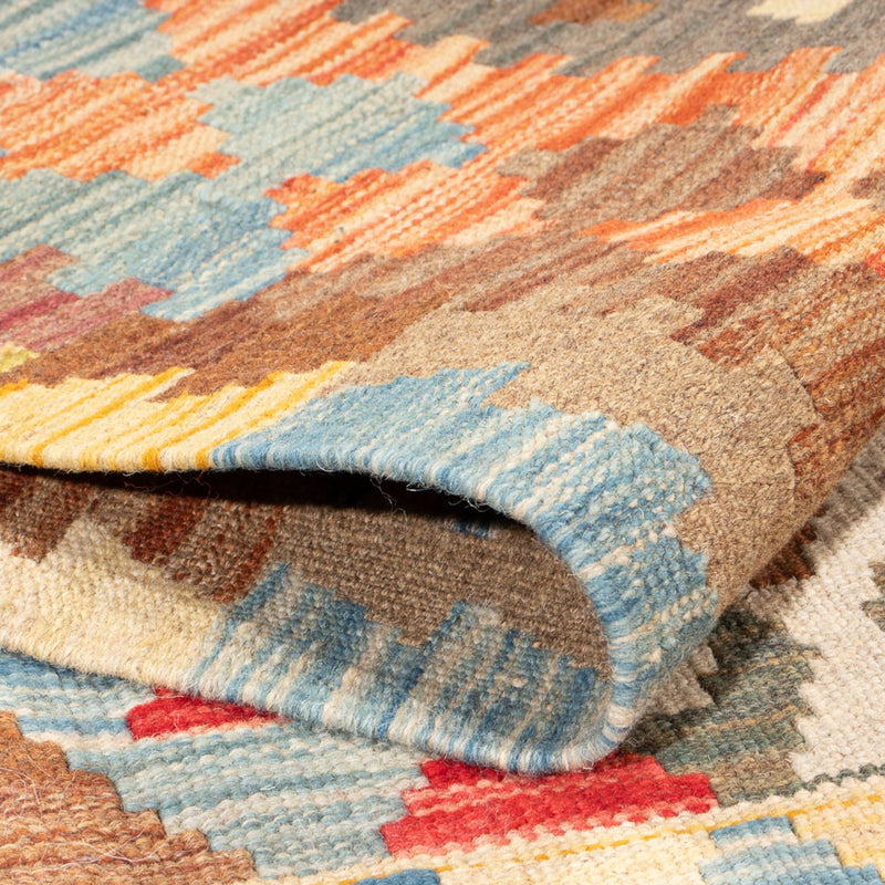 Tapis Kelim - Splash - 176 x 127 cm - multicolore