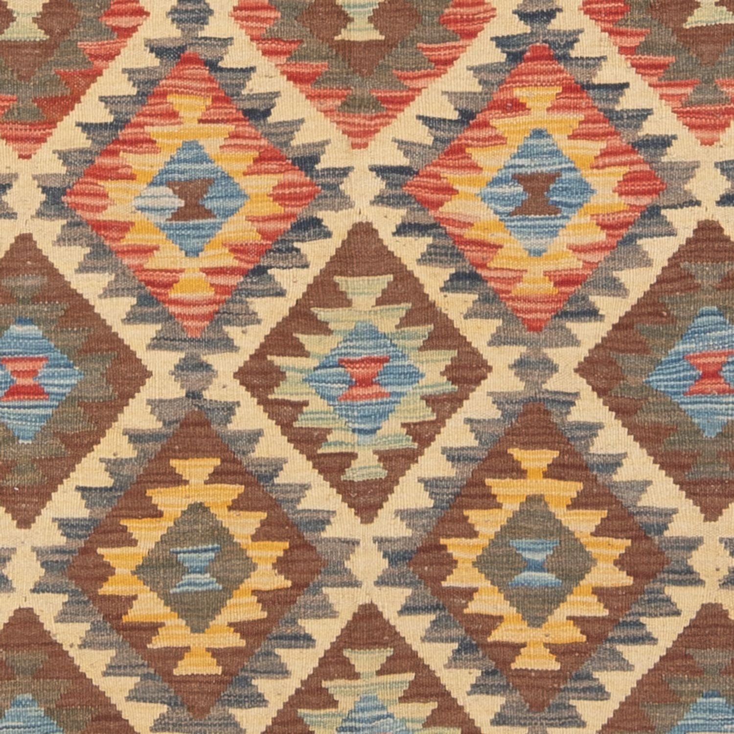 Tapis Kelim - Splash - 169 x 96 cm - multicolore