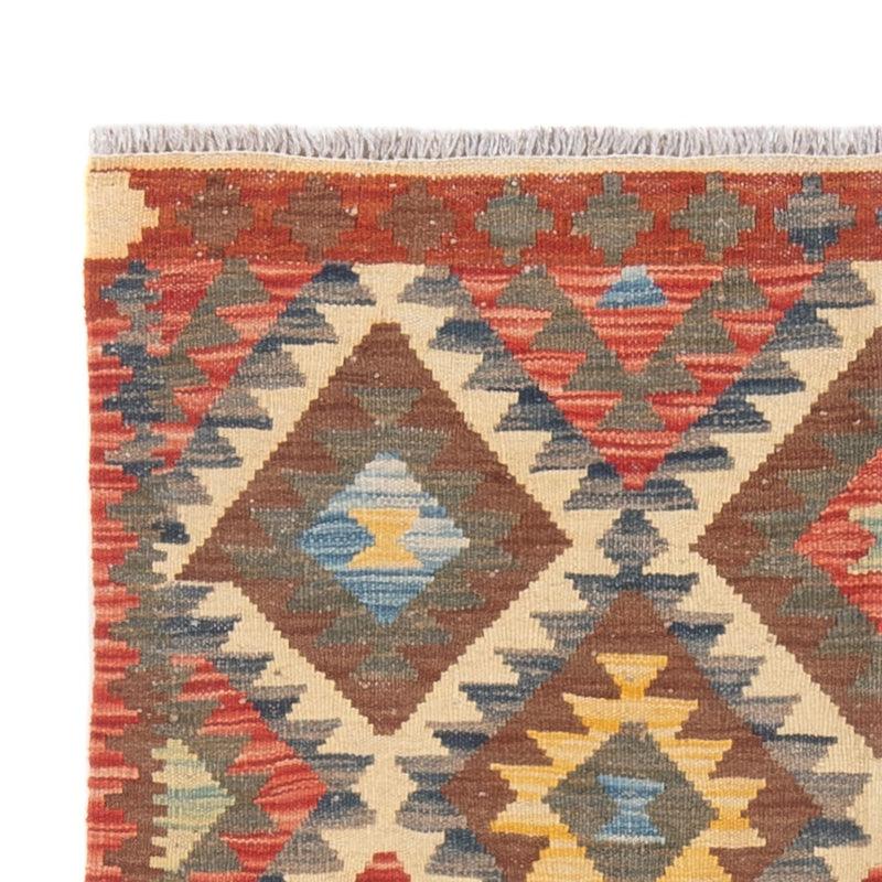 Tapis Kelim - Splash - 169 x 96 cm - multicolore