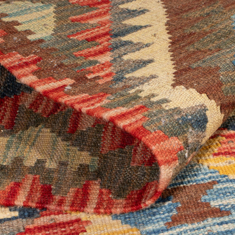 Tapis Kelim - Splash - 169 x 96 cm - multicolore