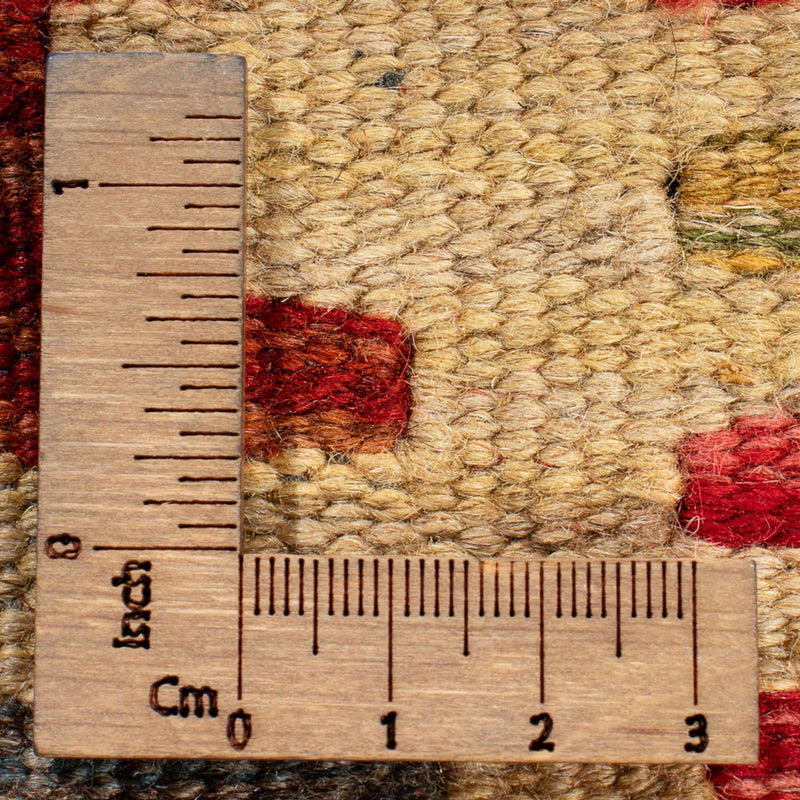 Tapis de couloir Tapis Kelim - Splash - 201 x 94 cm - multicolore