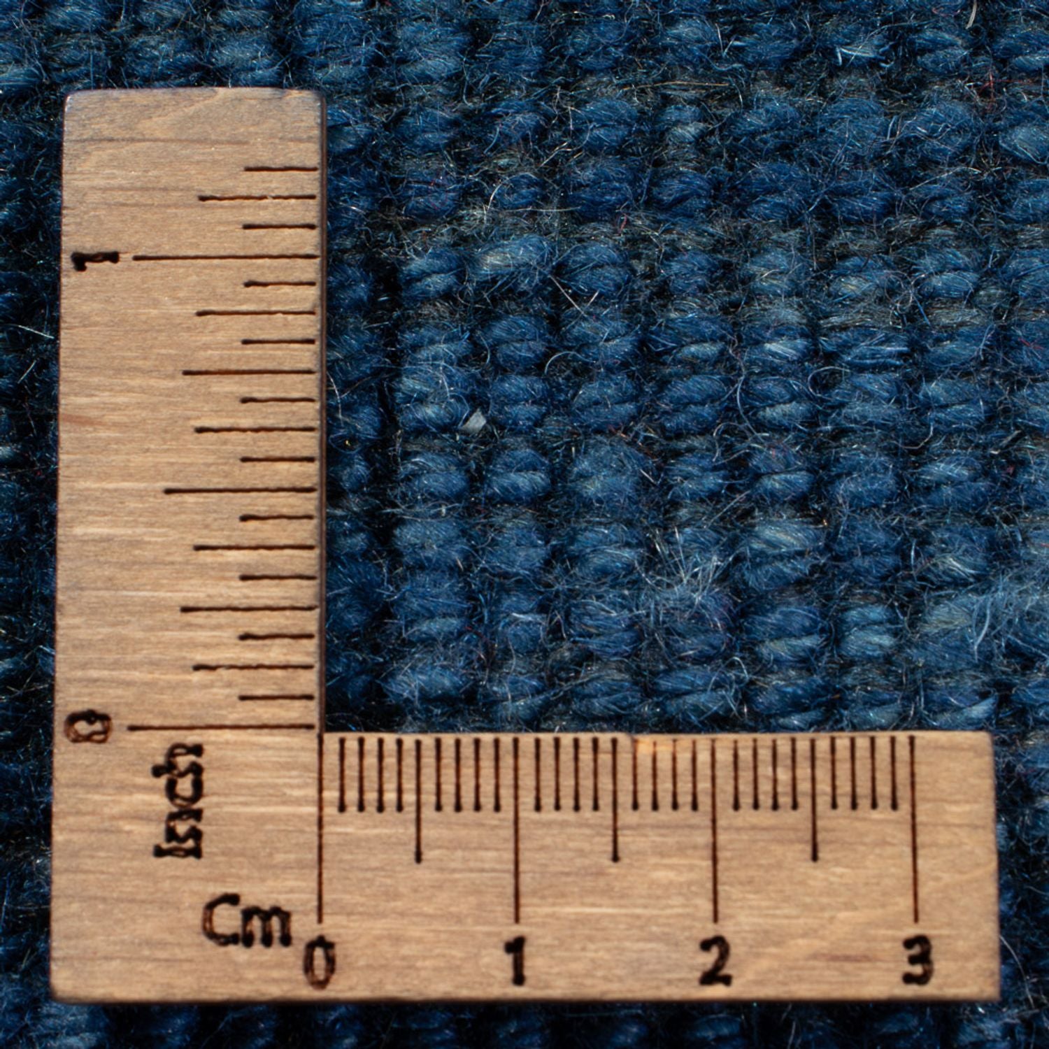 Tapis Gabbeh - Persan - 235 x 169 cm - bleu de mer