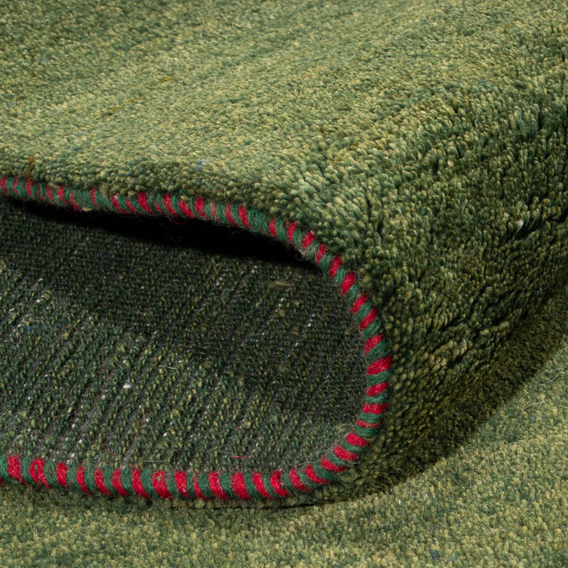 Tapis Gabbeh - Persan - 230 x 170 cm - vert menthe