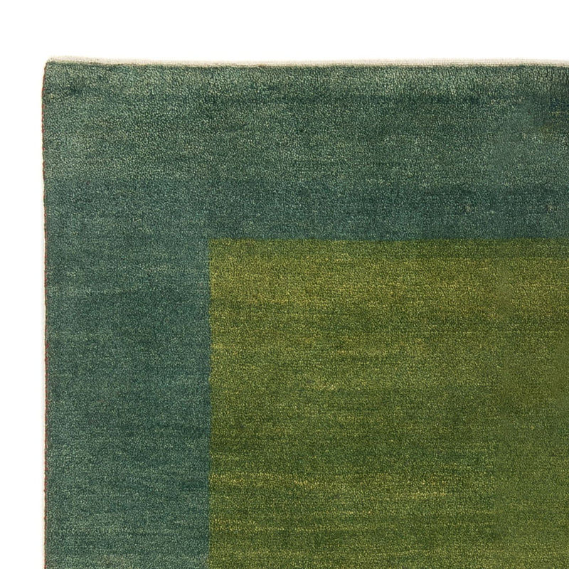 Tapis Gabbeh - Persan - 203 x 146 cm - vert menthe