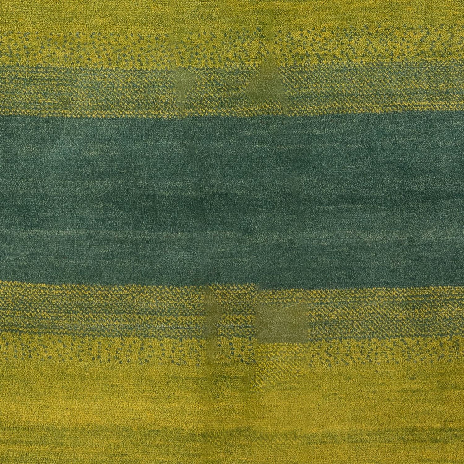Tapis Gabbeh - Persan - 201 x 148 cm - vert