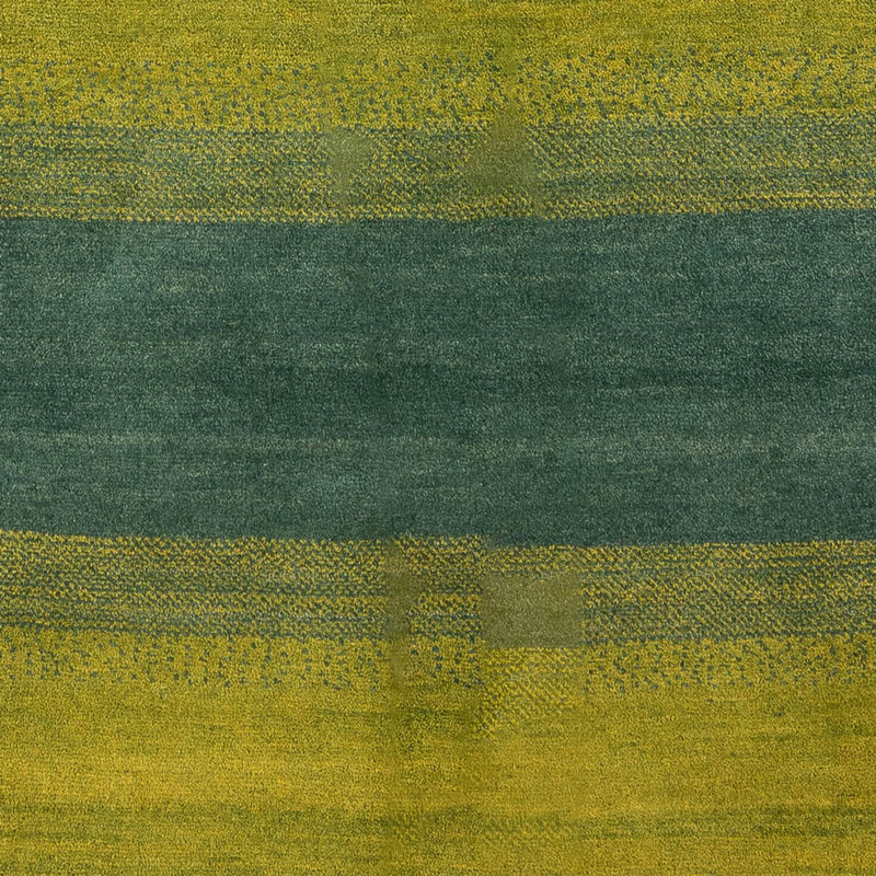 Tapis Gabbeh - Persan - 201 x 148 cm - vert