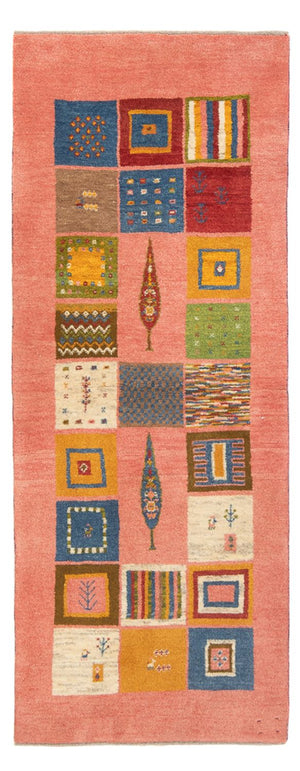 Tapis de couloir Tapis Gabbeh - Persan - 198 x 83 cm - multicolore