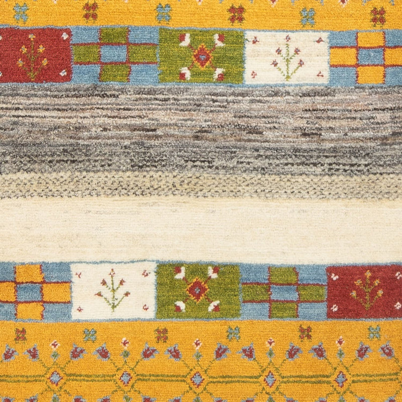 Tapis de couloir Tapis Gabbeh - Persan - 200 x 82 cm - multicolore