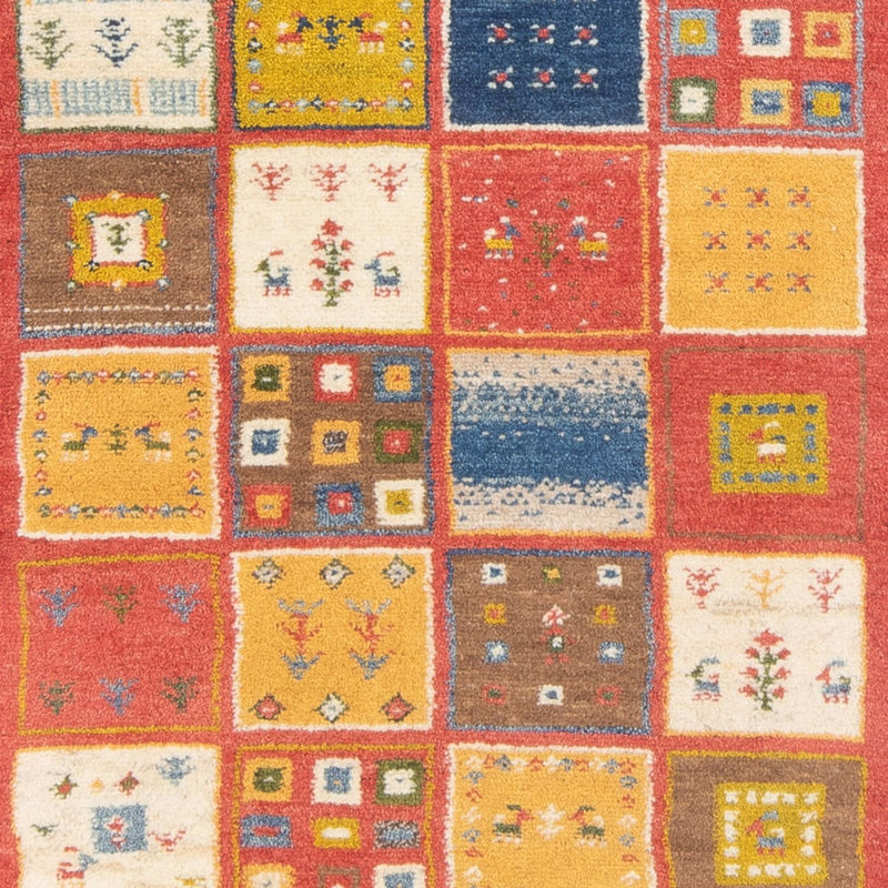 Tapis de couloir Tapis Gabbeh - Persan - 197 x 88 cm - multicolore