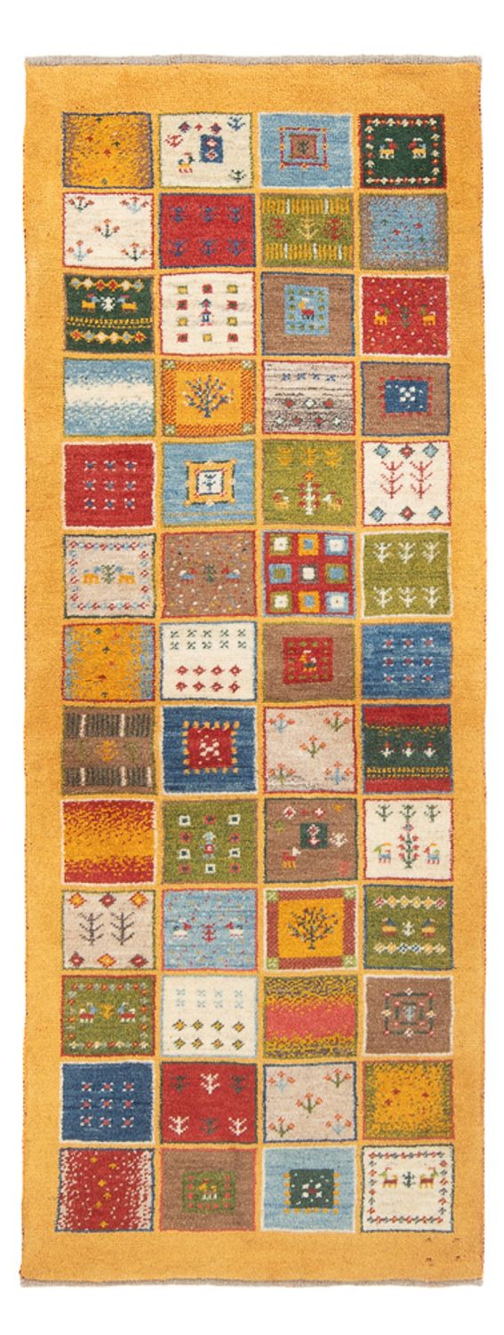 Tapis de couloir Tapis Gabbeh - Persan - 193 x 80 cm - multicolore