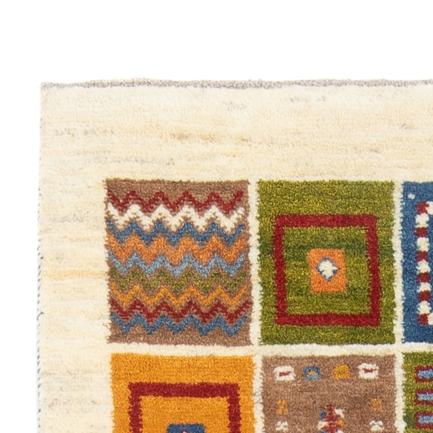 Tapis de couloir Tapis Gabbeh - Persan - 242 x 83 cm - multicolore