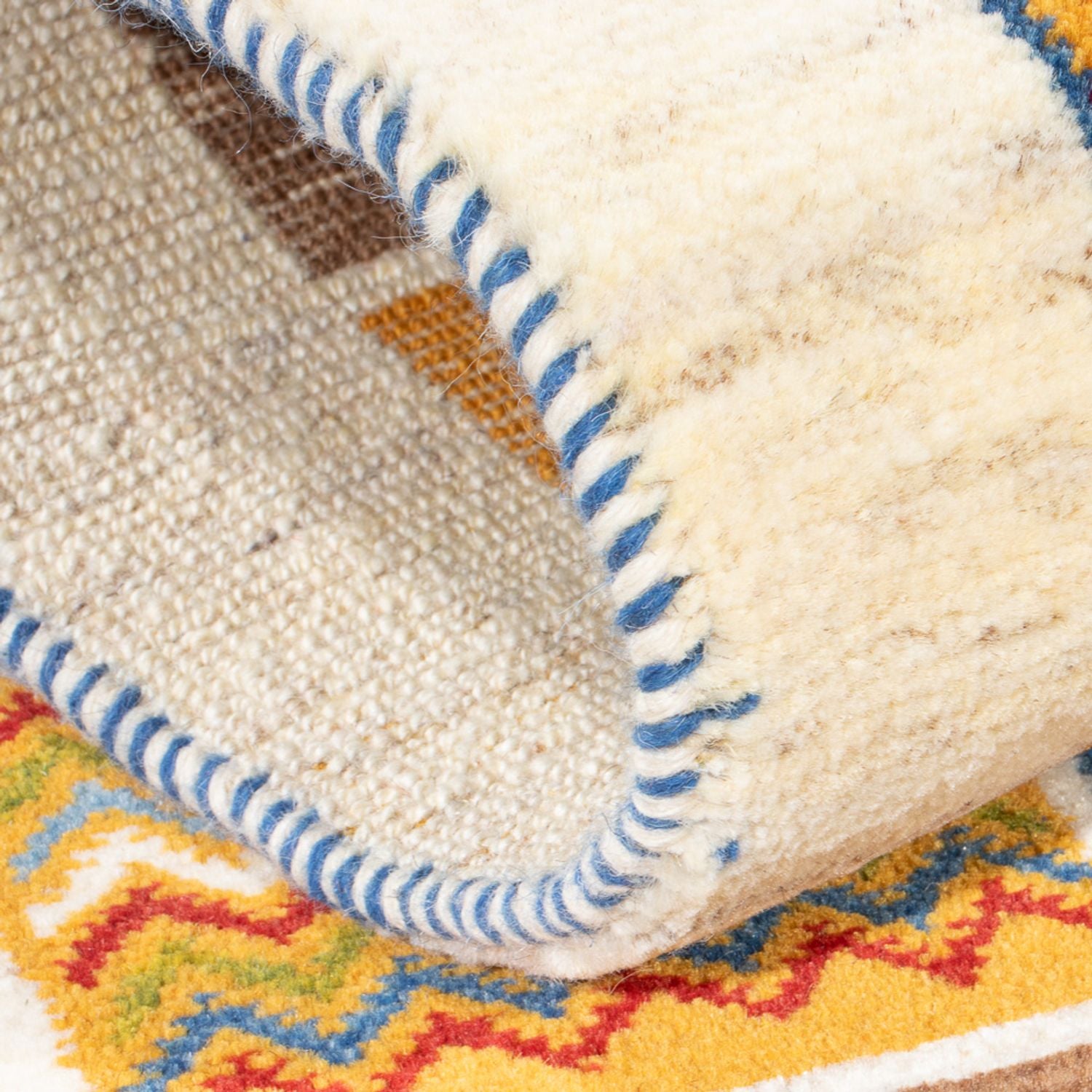 Tapis de couloir Tapis Gabbeh - Persan - 242 x 83 cm - multicolore