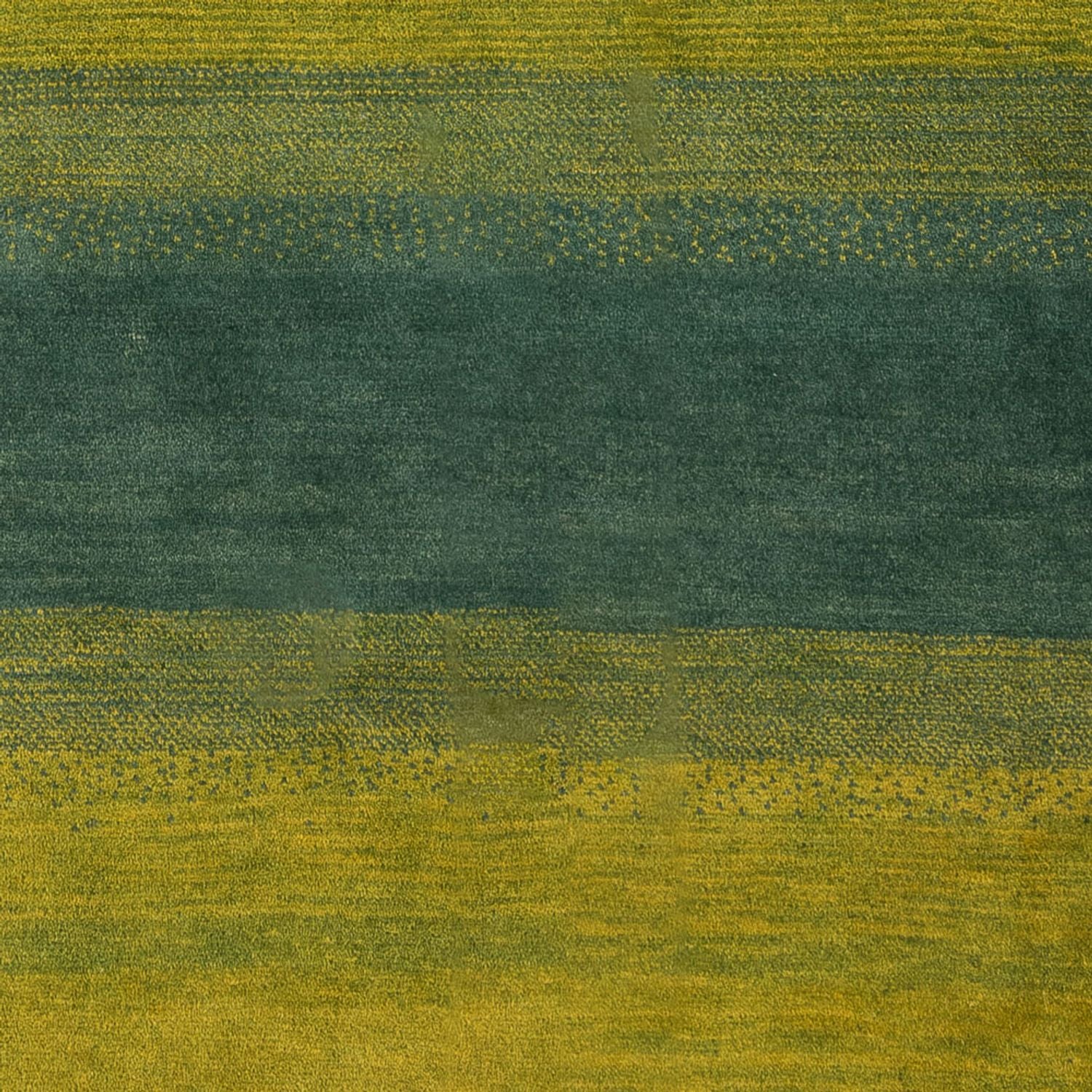 Tapis Gabbeh - Persan - 204 x 152 cm - vert