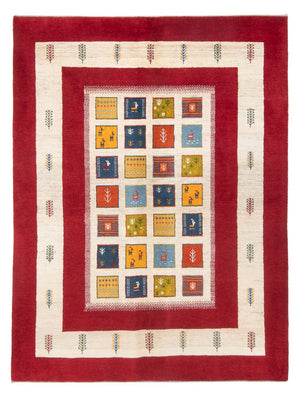 Tapis Gabbeh - Persan - 204 x 157 cm - multicolore