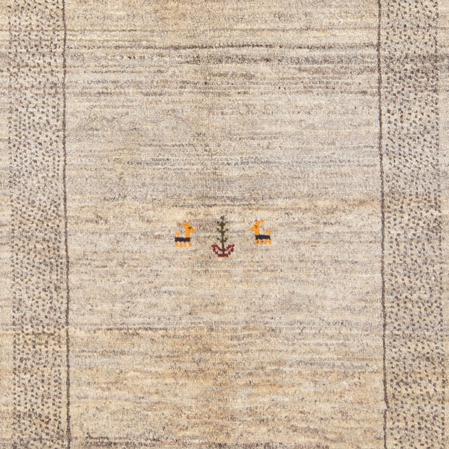 Tapis Gabbeh - Persan - 196 x 155 cm - multicolore