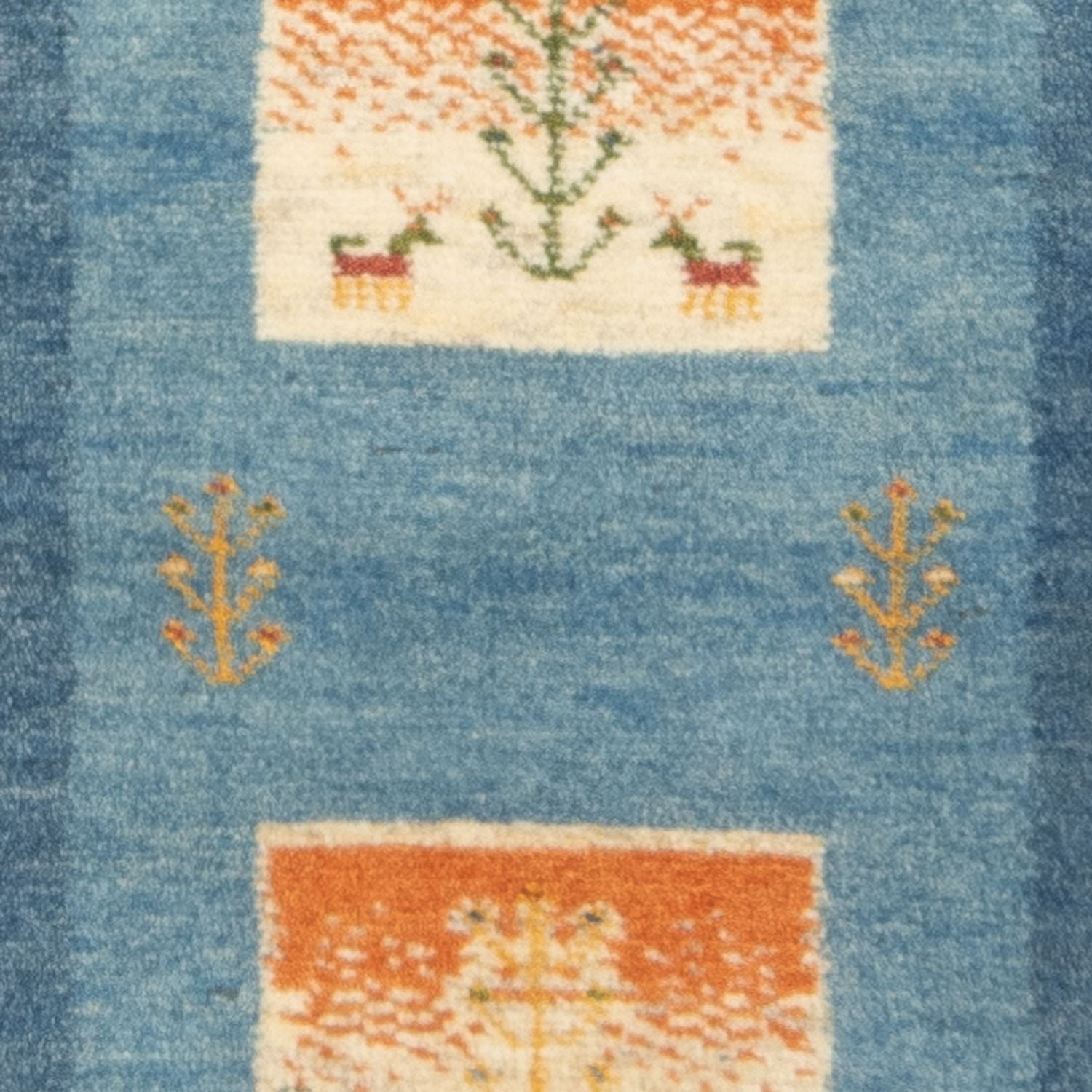 Tapis de couloir Tapis Gabbeh - Persan - 148 x 50 cm - multicolore