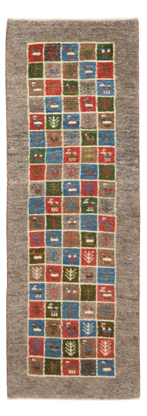 Tapis de couloir Tapis Gabbeh - Persan - 150 x 51 cm - multicolore