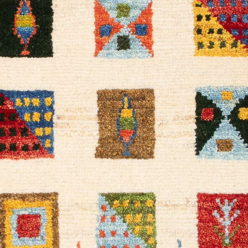 Tapis Gabbeh - Persan - 87 x 60 cm - multicolore