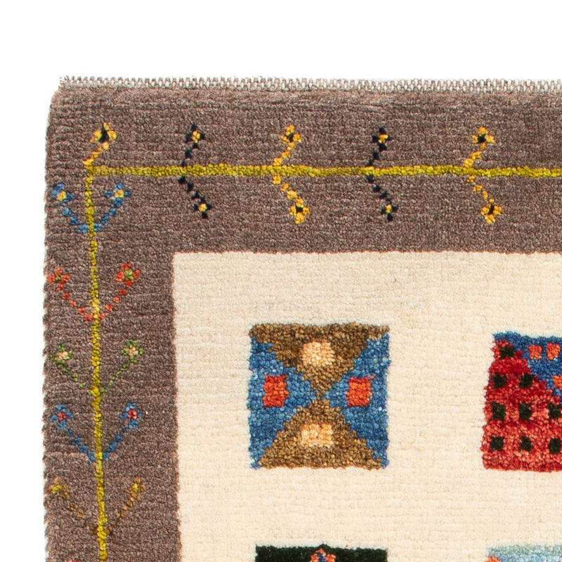 Tapis Gabbeh - Persan - 87 x 60 cm - multicolore
