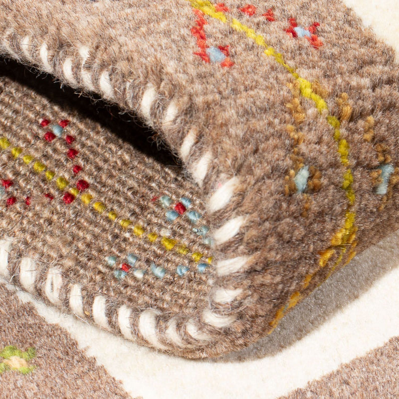 Tapis Gabbeh - Persan - 87 x 60 cm - multicolore