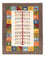 Tapis Gabbeh - Persan - 90 x 63 cm - multicolore