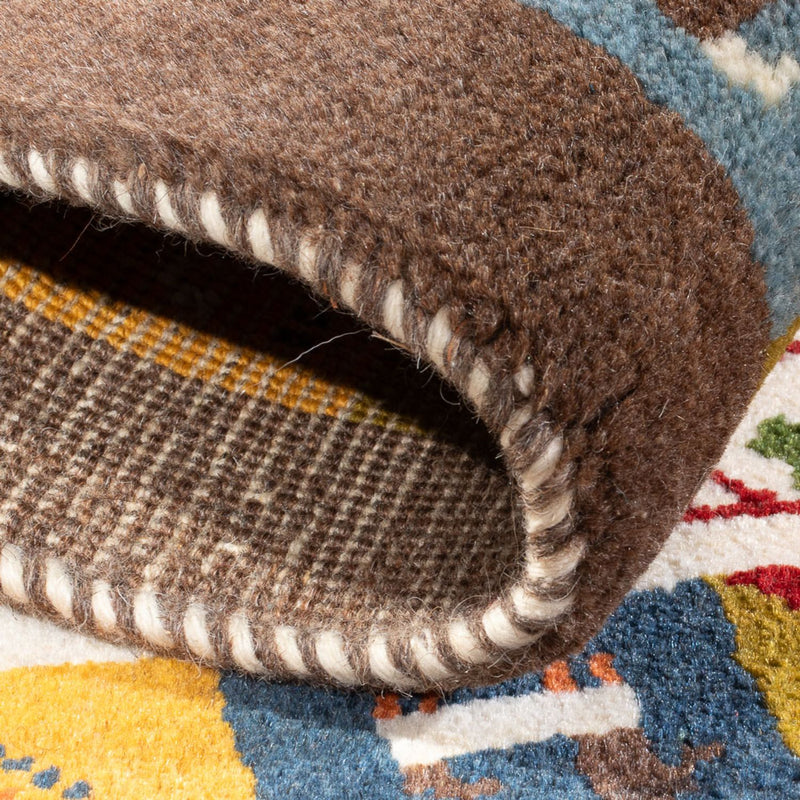 Tapis Gabbeh - Persan - 90 x 63 cm - multicolore