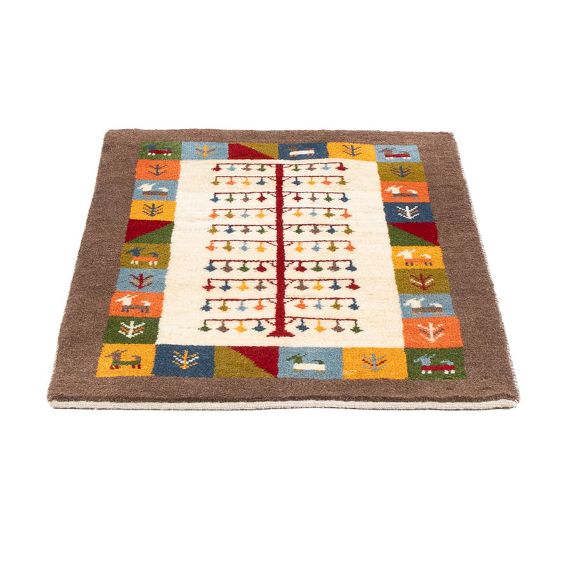 Tapis Gabbeh - Persan - 90 x 63 cm - multicolore
