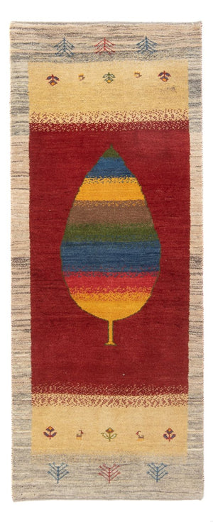 Tapis de couloir Tapis Gabbeh - Persan - 190 x 77 cm - multicolore