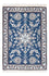 Tapis persan - Nain - 85 x 58 cm - bleu