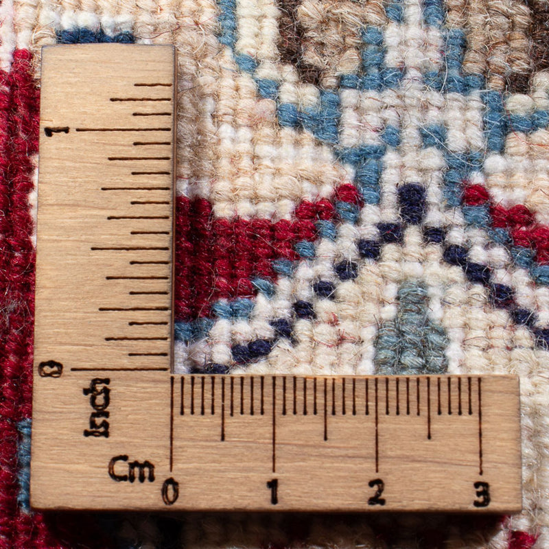 Tapis de couloir Tapis persan - Nain - 294 x 79 cm - rouge