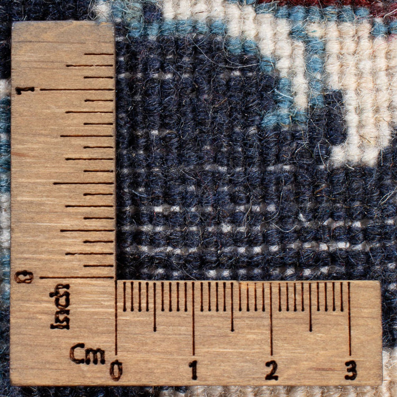 Tapis de couloir Tapis persan - Nain - 210 x 79 cm - bleu foncé