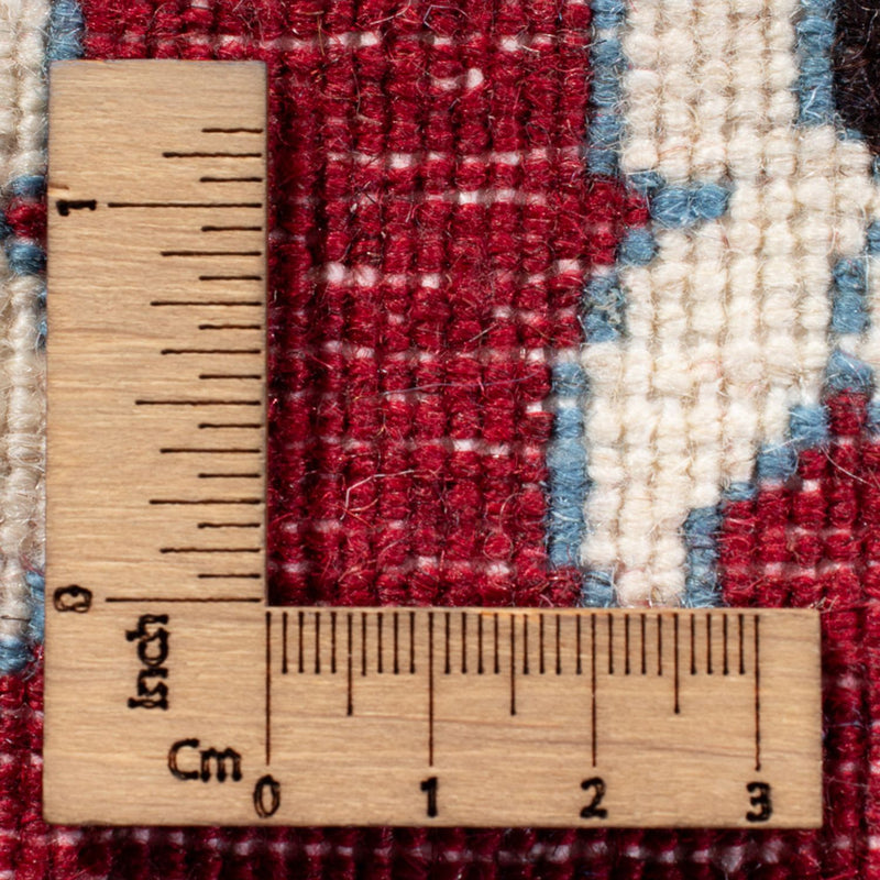 Tapis persan - Nain - 137 x 72 cm - rouge