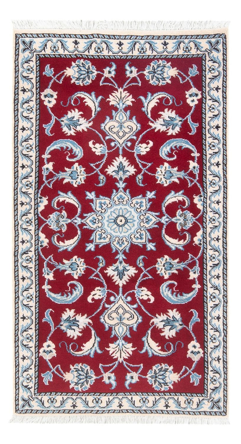 Tapis persan - Nain - 140 x 70 cm - rouge