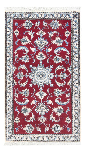 Tapis persan - Nain - 136 x 69 cm - rouge