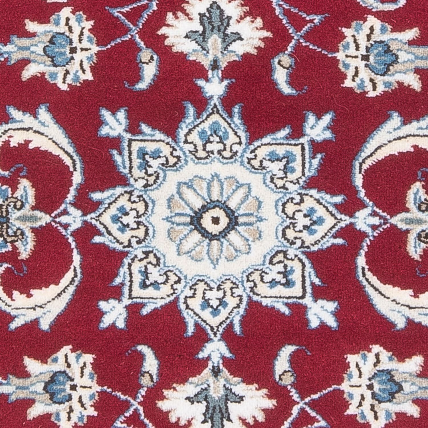 Tapis persan - Nain - 136 x 69 cm - rouge