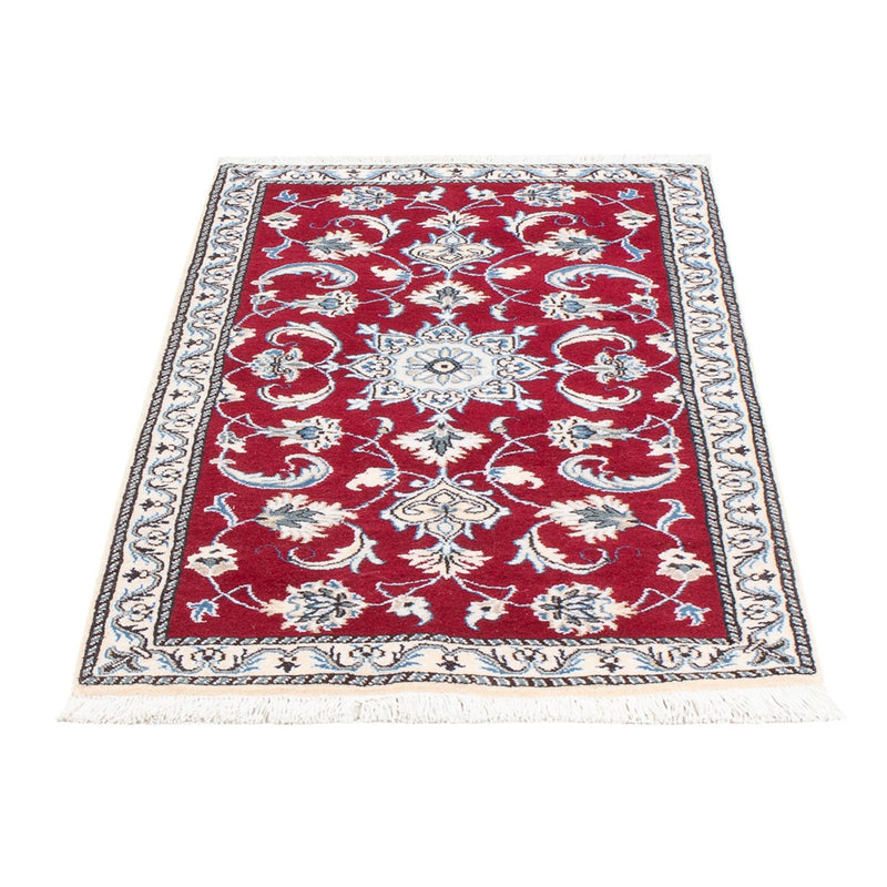 Tapis persan - Nain - 136 x 69 cm - rouge