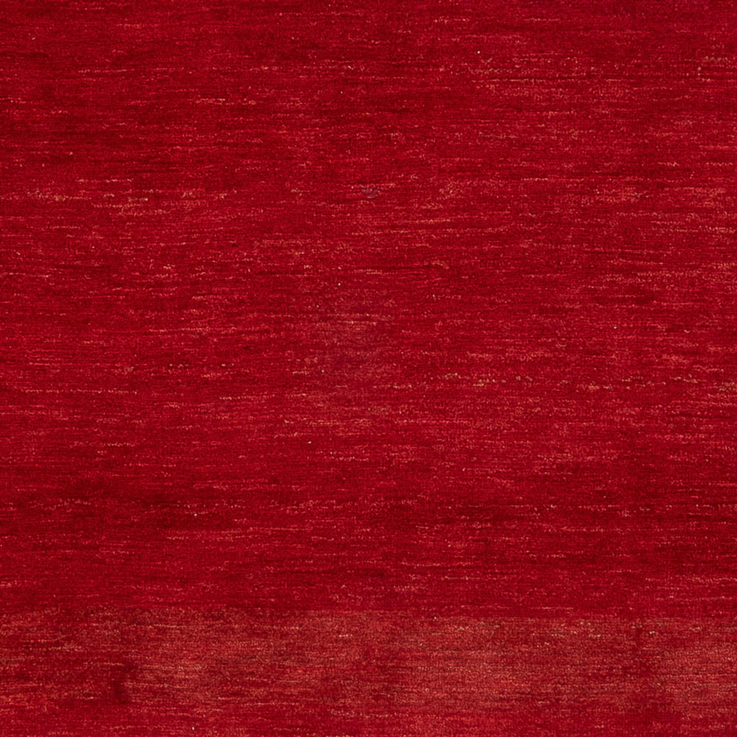 Tapis Gabbeh - Persan carré  - 216 x 207 cm - rouge