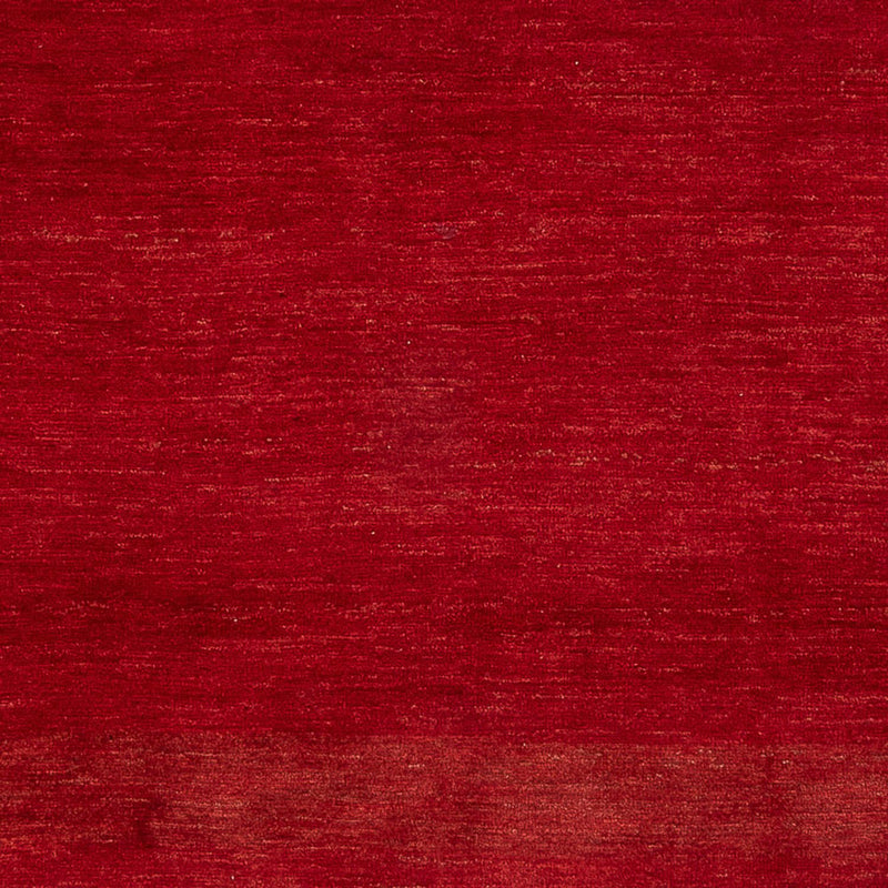 Tapis Gabbeh - Persan carré  - 216 x 207 cm - rouge
