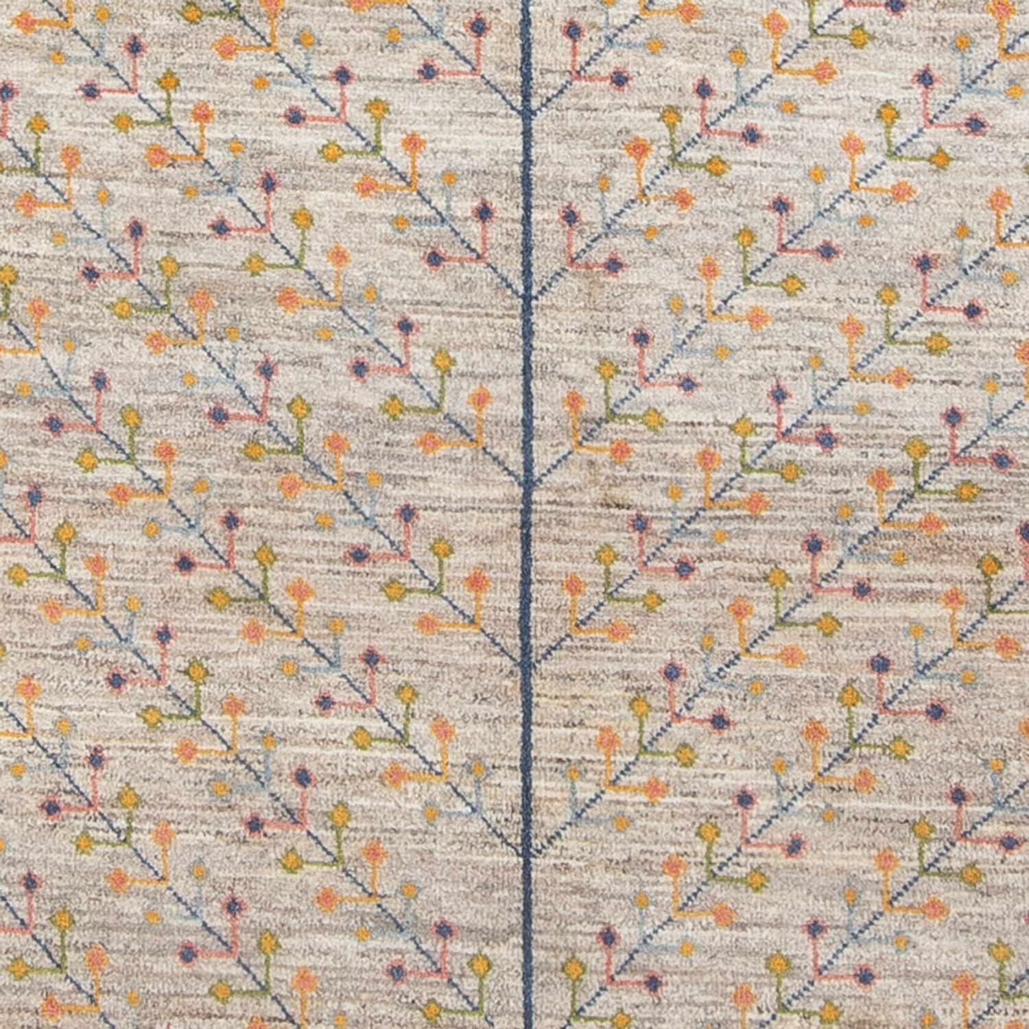 Tapis Gabbeh - Persan - 200 x 151 cm - beige foncé