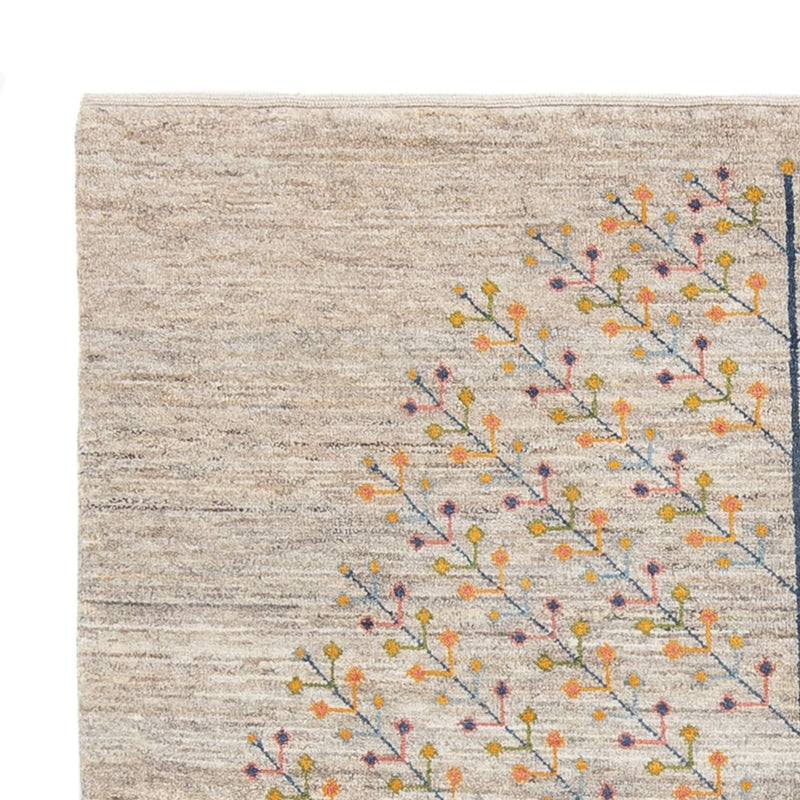 Tapis Gabbeh - Persan - 200 x 151 cm - beige foncé