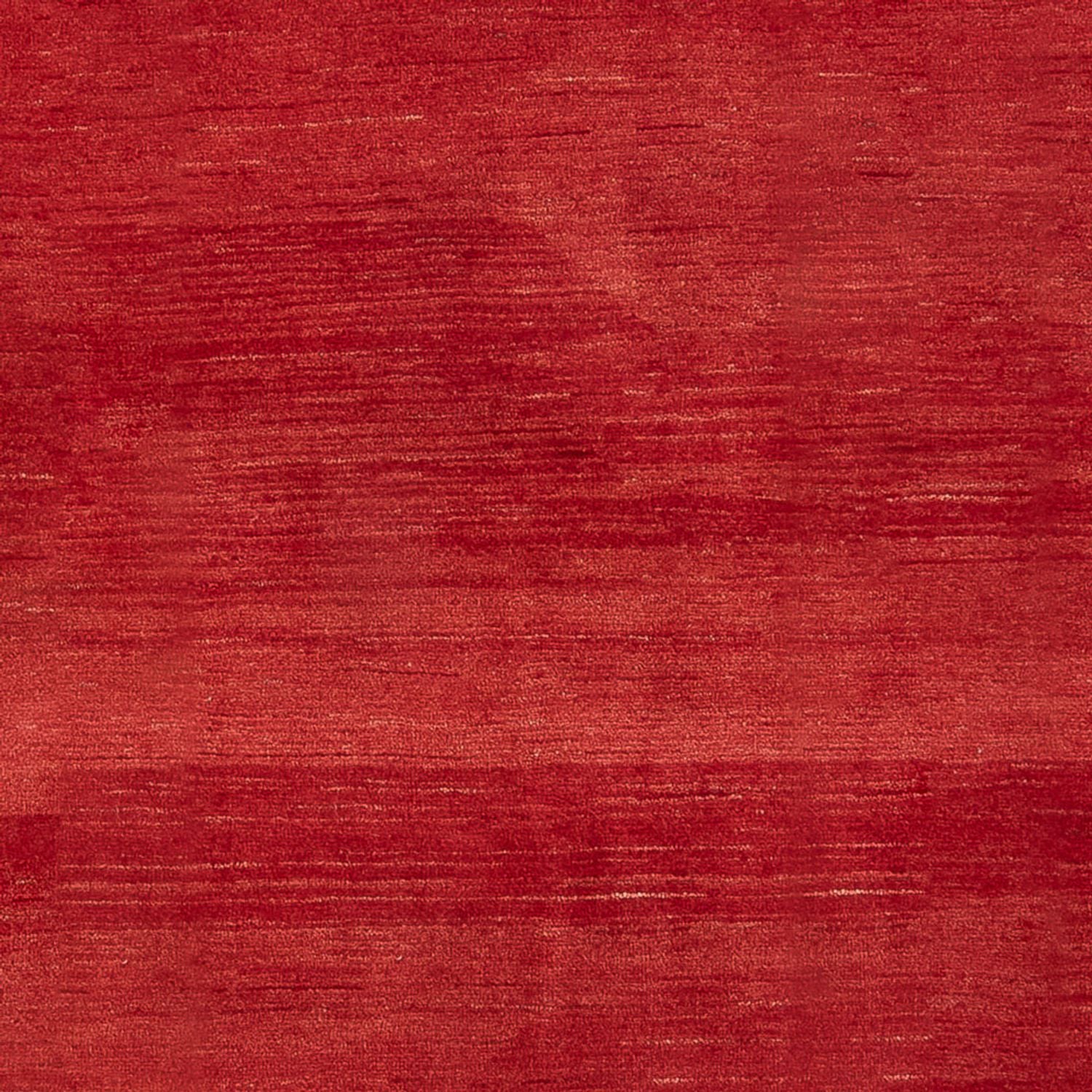 Tapis Gabbeh - Persan carré  - 210 x 210 cm - rouge