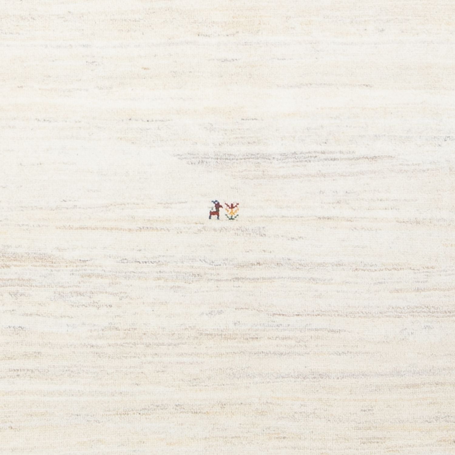 Tapis Gabbeh - Persan - 200 x 142 cm - blanc
