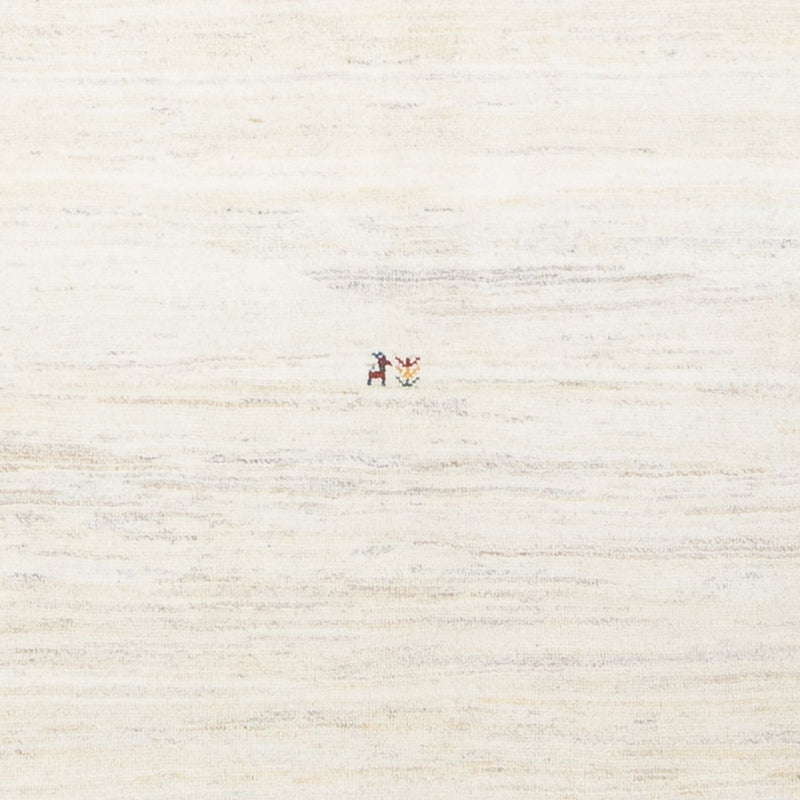 Tapis Gabbeh - Persan - 200 x 142 cm - blanc
