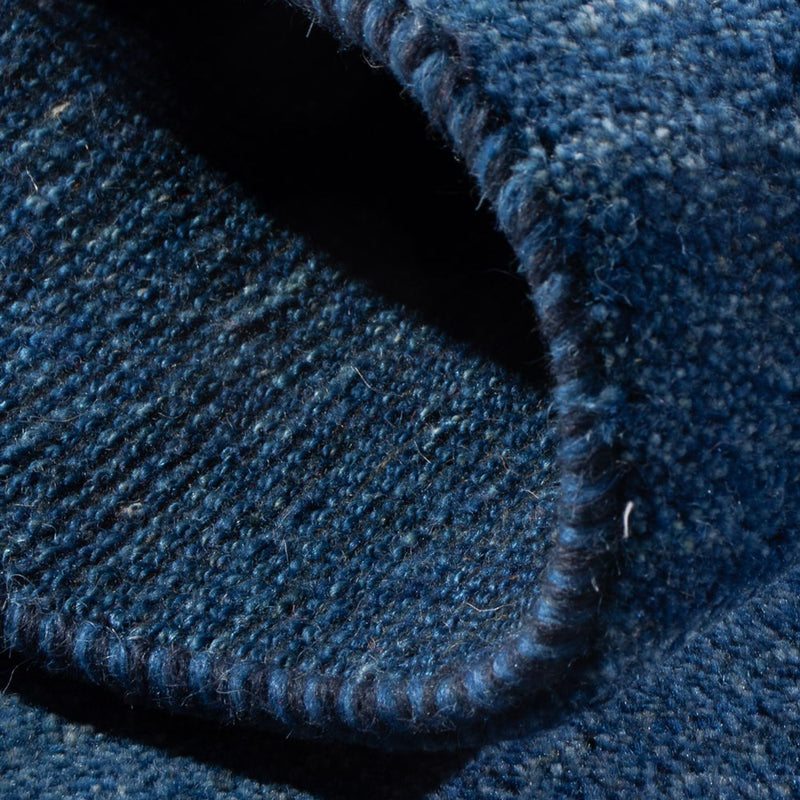 Tapis Gabbeh - Persan - 140 x 72 cm - bleu de mer