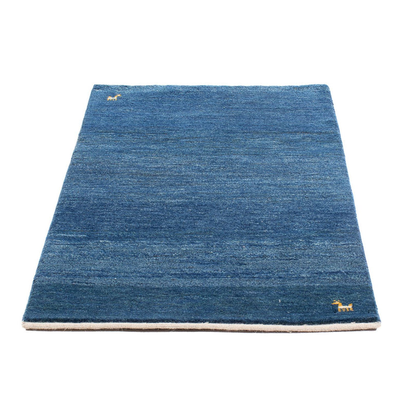 Tapis Gabbeh - Persan - 140 x 72 cm - bleu de mer